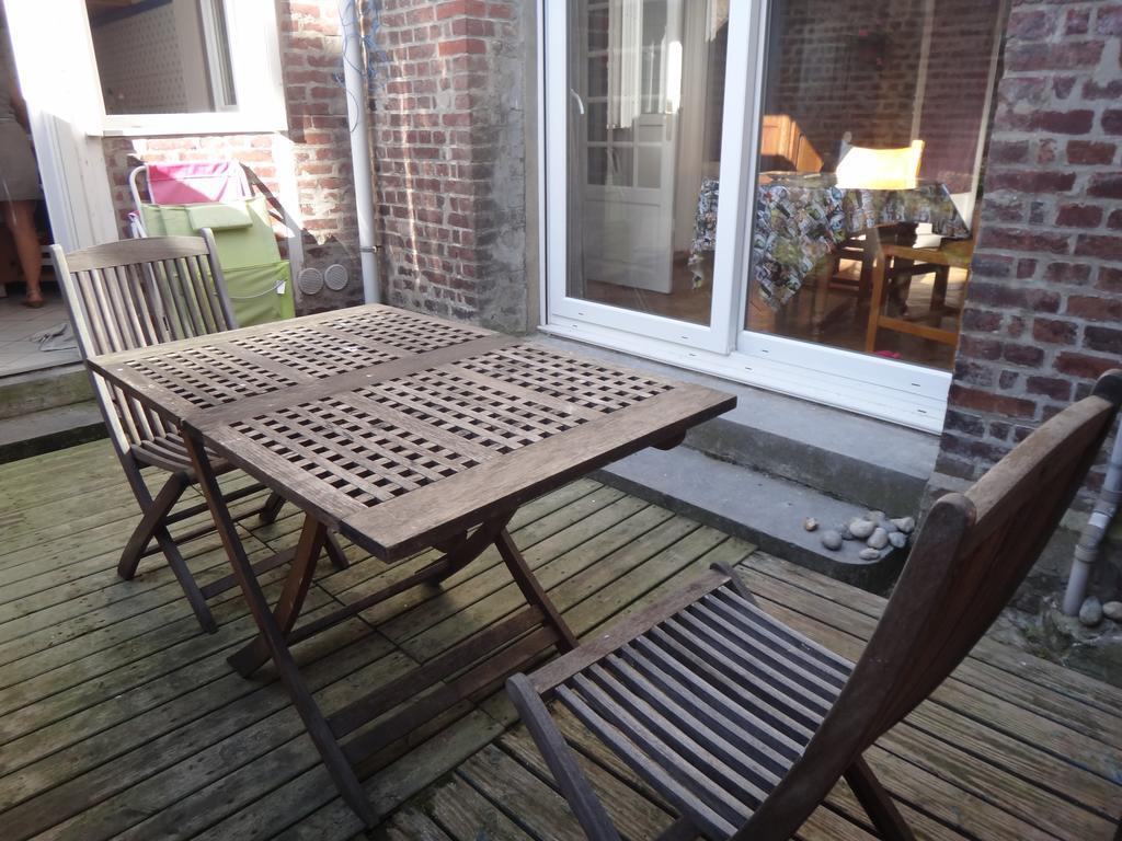 Beau Studio, Front De Mer - Rdc Apartman Mers-les-Bains Kültér fotó